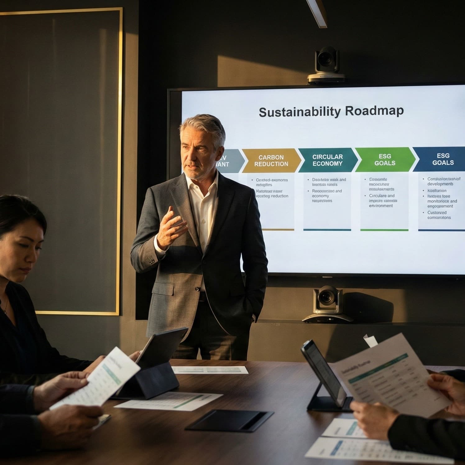 Nachhaltigkeitsstrategie Seminar zu CSRD und ESG