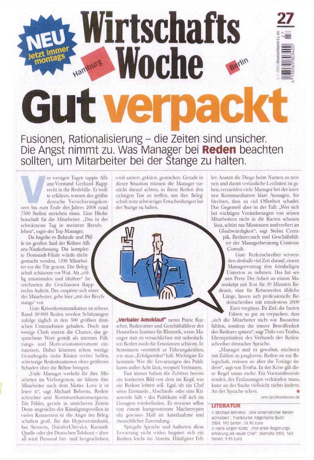 Gut verpackt – Wirtschaftswoche