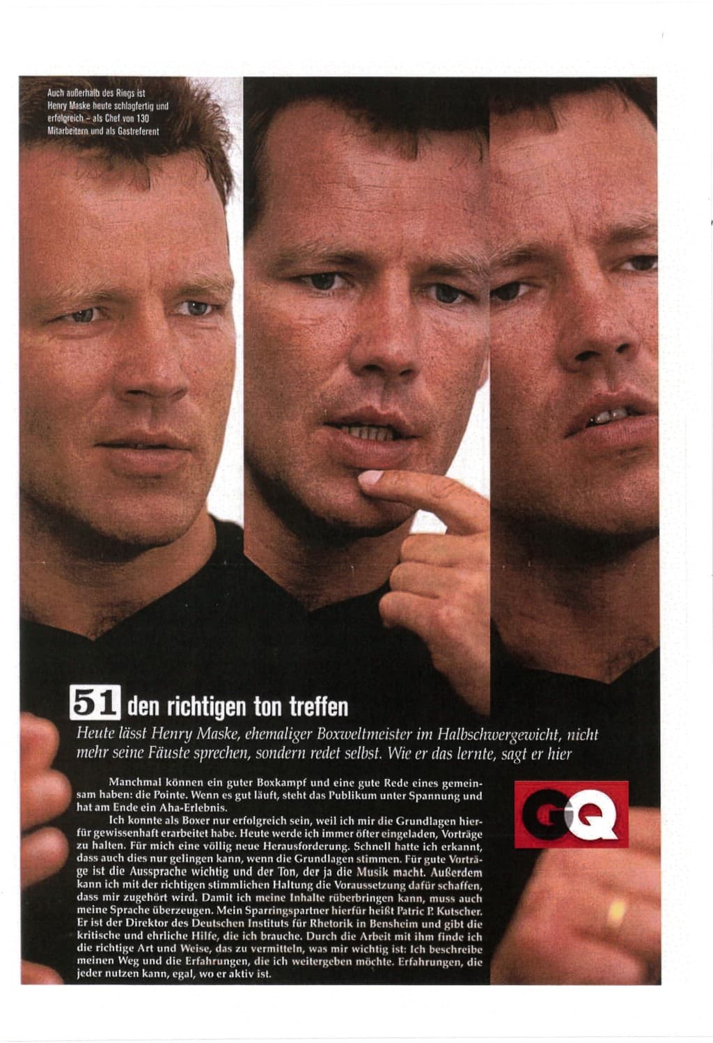 Den richtigen Ton treffen - GQ - Gentlemen's Quarterly