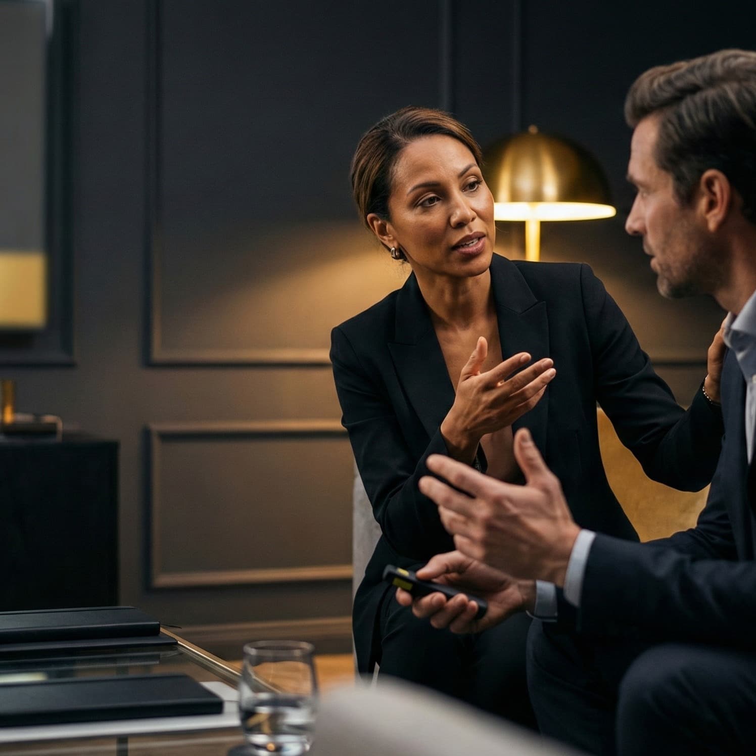 Seminarteilnehmer beim Rhetorik-Coaching für freies Sprechen